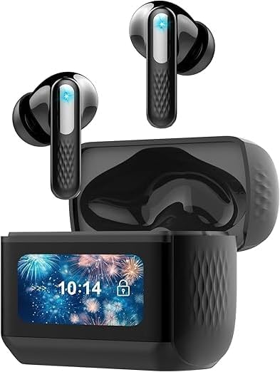Casque audio sans fil Bluetooth 5.4 avec réduction de bruit ANC et étanchéité IP7.