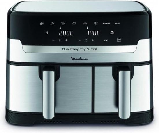 Moulinex lance le modèle Dual Easy Fry & Grill YY5233FB pour une cuisson saine en France.