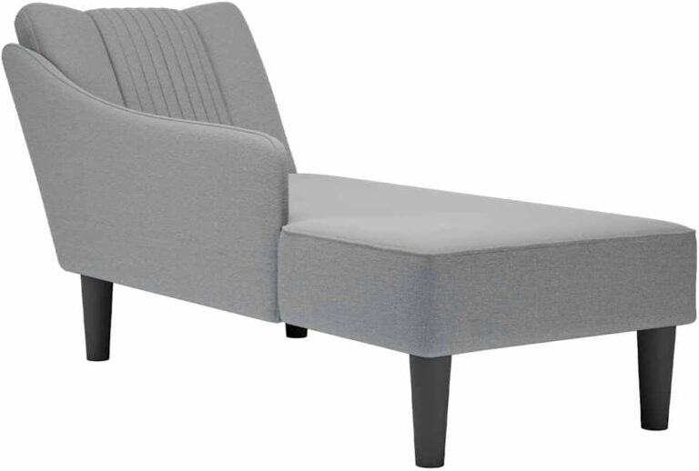 Chaise longue Right Side Sofa avec coussin pour petits espaces dans le secteur mobilier.