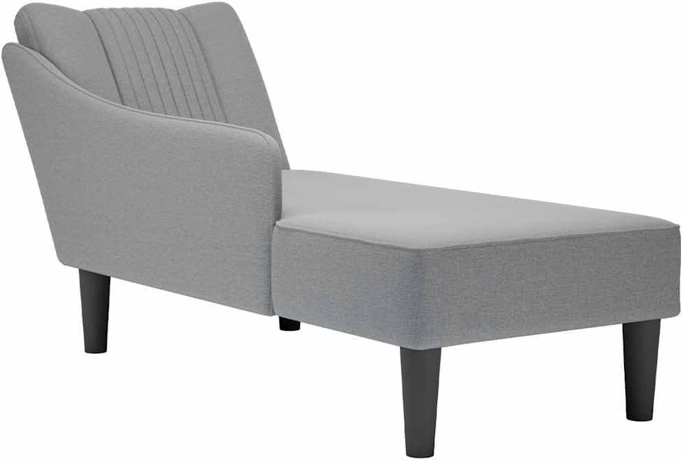 Chaise longue Right Side Sofa avec coussin pour petits espaces dans le secteur mobilier.