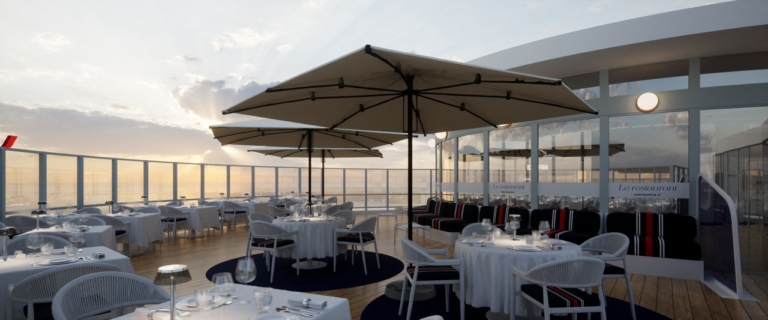 Air France inaugure un restaurant à Marseille avec un menu étoilé accessible aux clients.