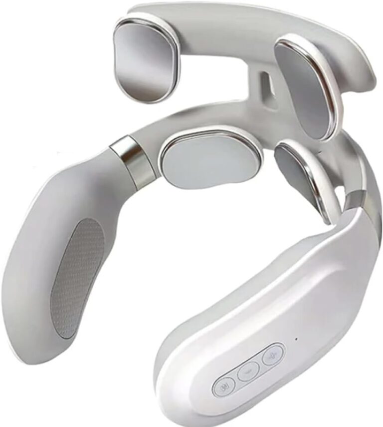 Massager électrique à chaleur et vibrations pour soulager la douleur cervicale et des épaules