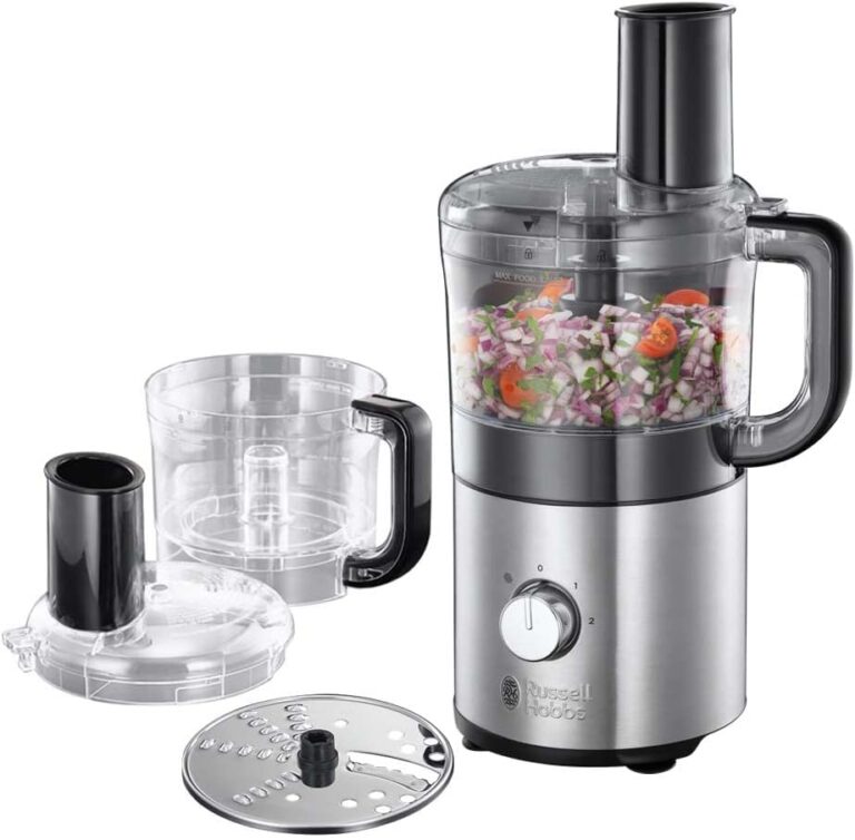 Russell Hobbs lance un robot culinaire compact et multifonctionnel avec accessoires lavables au lave-vaisselle.