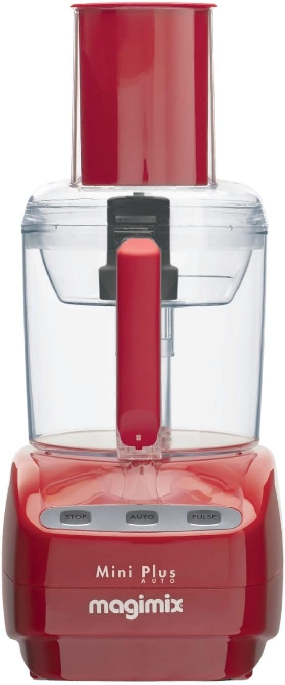 Magimix Mini Plus : Robot culinaire multifonction compact fabriqué en France.