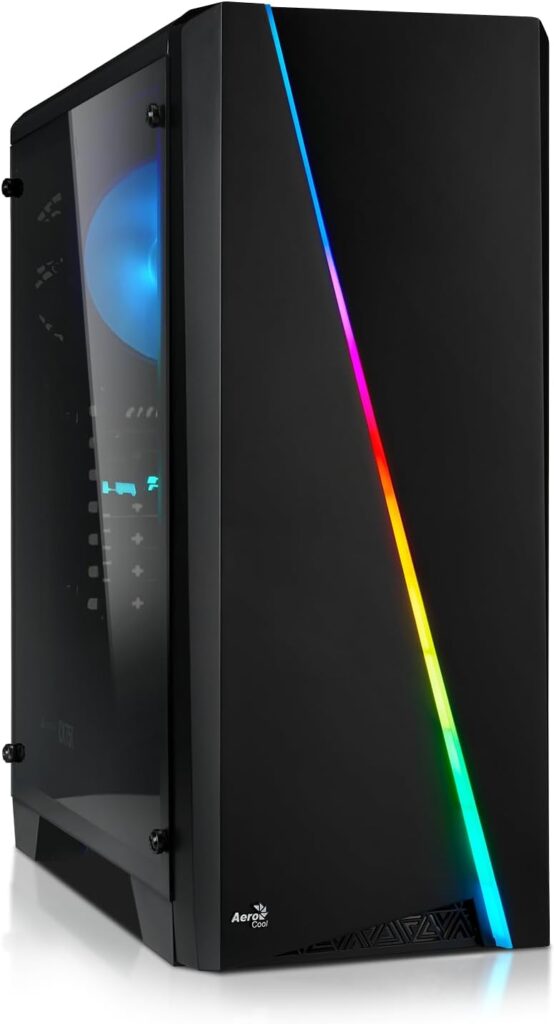 Configuration PC Gamer : Ryzen 7 5700X, 32GB RAM, 1TB SSD, RTX 5050, Windows 11 Pro.