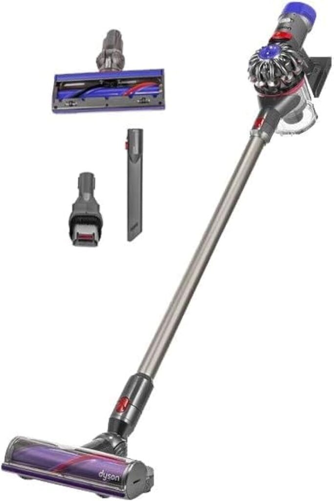 Dyson V8 Origin : Aspirateur sans fil, brosse motorisée et batterie incluse.