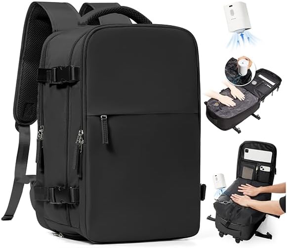 SZLX Babine : Sac à dos de voyage avec pompe pour bagages de cabine adaptés aux compagnies aériennes.