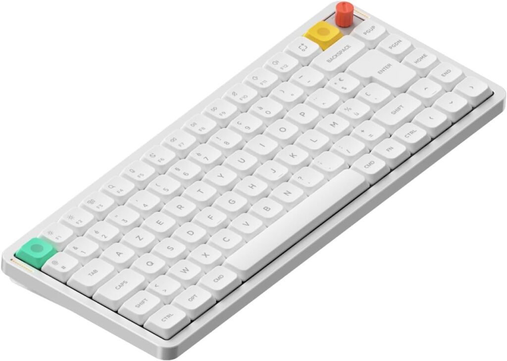 Nuphy Air75 V3 : Clavier mécanique AZERTY sans fil compatible Bluetooth et USB-C
