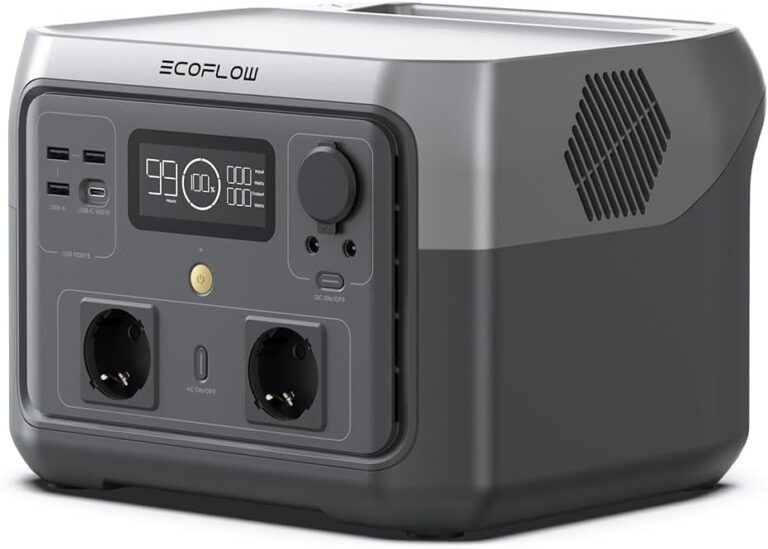 ECOFLOW RIVER 2 MAX : Station d’énergie portable LiFeP04 512 Wh avec défauts d’emballage