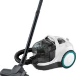 Bosch présente le BGC21HYG1, aspirateur sans sac avec filtre anti-allergène, 550 Watts.