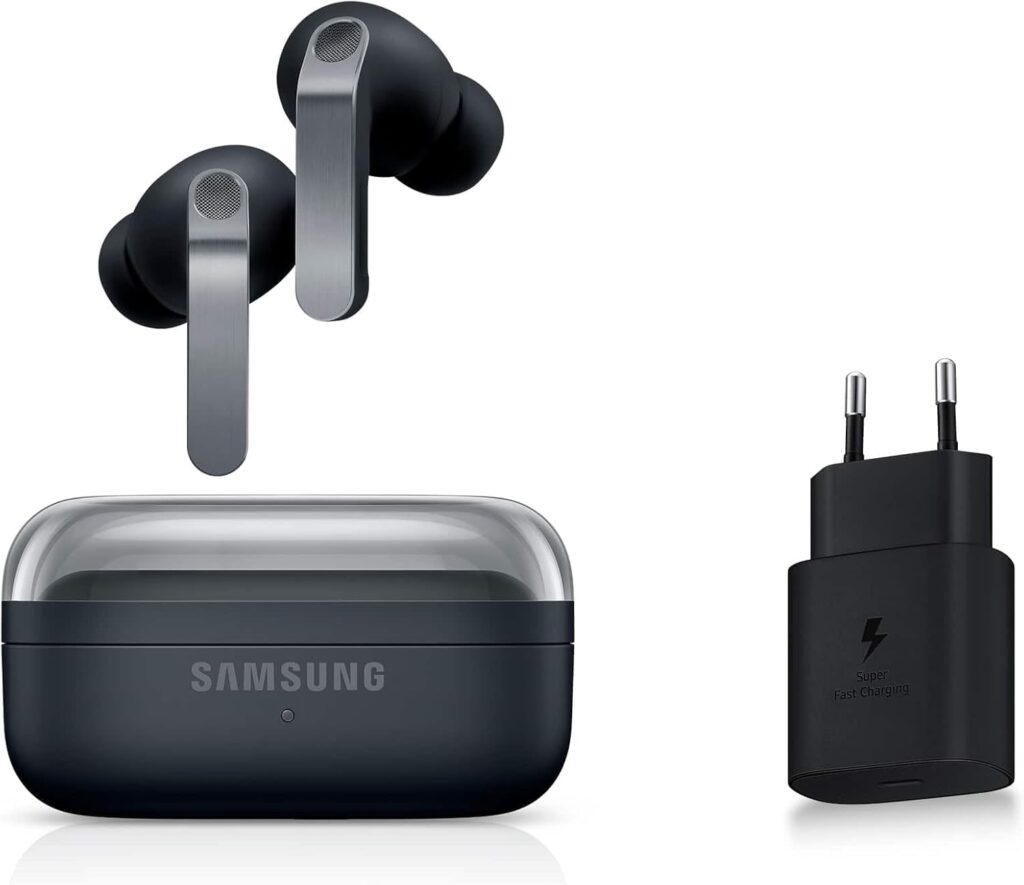 Samsung présente les Galaxy Buds4 Pro : écouteurs sans fil avec réduction de bruit adaptative.