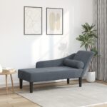 Lancement d&rsquo;un nouveau fauteuil relax Velvet Chaise Lounge pour appartements modernes en gris foncé.