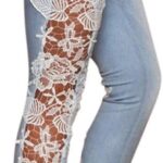 Vente de jeans femme à taille basse en denim fluide : options confortables et variées disponibles