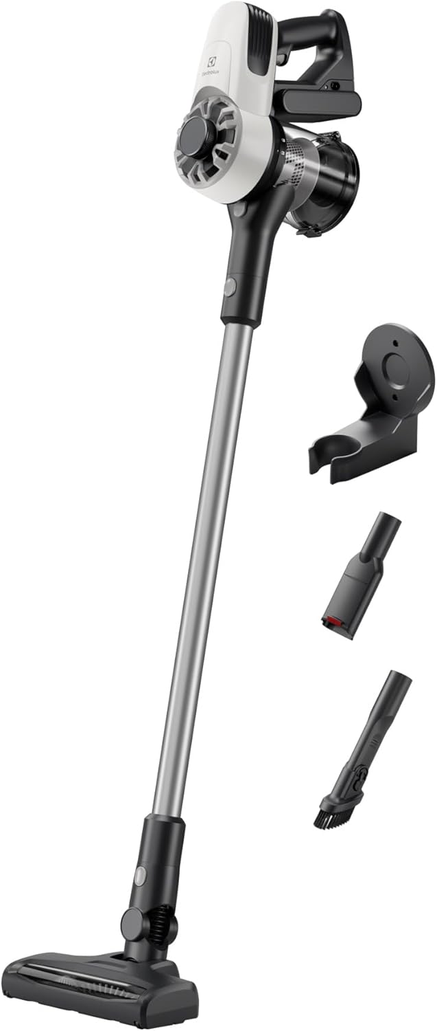 Electrolux EP31CB18IW : Nettoyeur sans fil avec 99% d’aspiration et batterie de 30 min