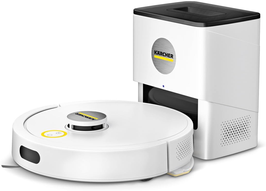 Kärcher RVC 3 Comfort Extra : Aspirateur robot équipé de navigation laser et commande par application