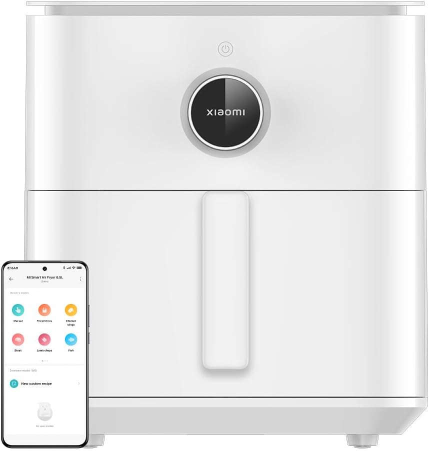 Xiaomi dévoile la friteuse sans huile Mi Smart Air Fryer 6.5L BHR7358EU pour le marché européen.