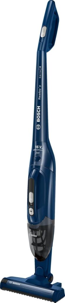 BOSCH lance un aspirateur sans fil BBHF216 avec batterie Lithium, autonomie de 36 minutes.