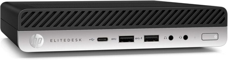 HP présente un mini PC reconditionné avec processeur Intel i5, 8 Go de RAM et 256 Go de SSD.