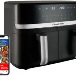 Russell Hobbs Air Fryer Rapid Air XXL : friteuse sans huile avec 4.5 ou 9L, 9 fonctions variées