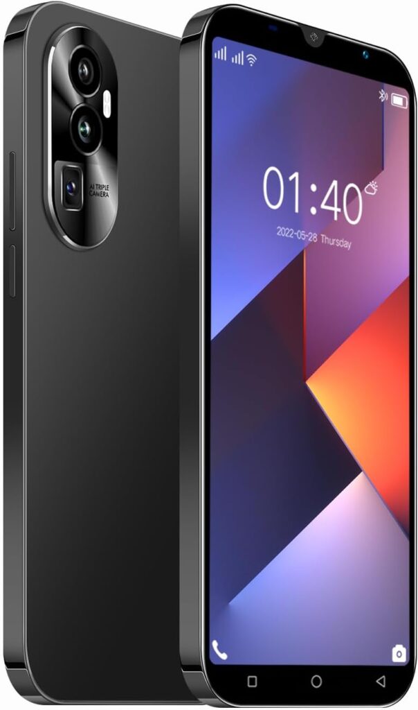 Smartphone Visag Rino10 : Double carte SIM, 16 Go ROM, écran 5 pouces, fonction GPS, non verrouillé
