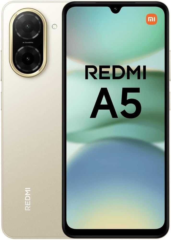 Xiaomi Redmi A5 : Smartphone 4+128GB, caméra AI 32 MP, batterie 5200 mAh et écran 120 Hz