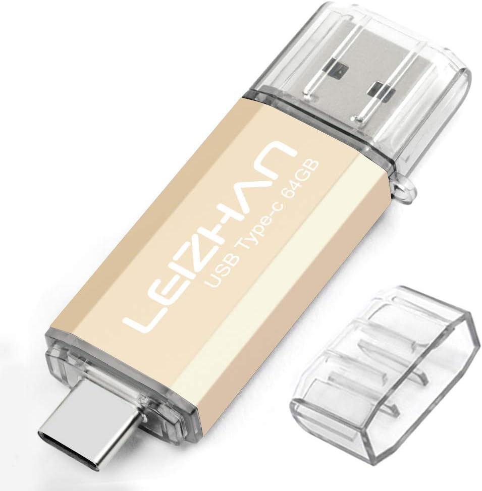 USB Type C 64 Go : Clé USB 3.0 OTG compatible avec smartphones Huawei et Samsung