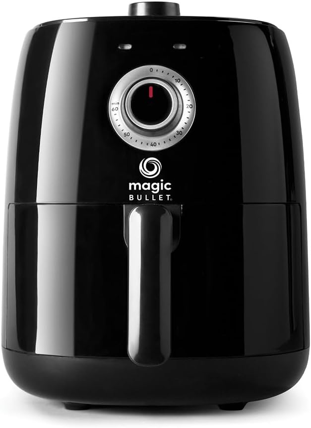 Air Fryer Magic Bullet de 2,5L : Friture sans huile, température de 80° à 200° à 1300W.