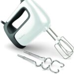 Moulinex Prep’Mix+ HM460110 : mélangeur électrique de 500 W avec 5 vitesses et accessoires inclus