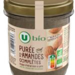Rappel Consommateur – Détail Purée d&rsquo;amandes complètes U BIO BOCAL 200g U BIO
