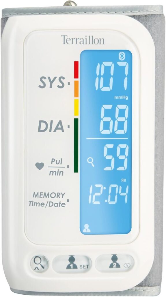 TERRAILLON TENSIO SMART : Moniteur de pression sanguine connecté avec 60 mémoires