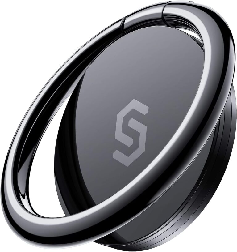 SYNCWIRE : support de téléphone ajustable en zinc pour smartphones, compatible iPhone et Samsung