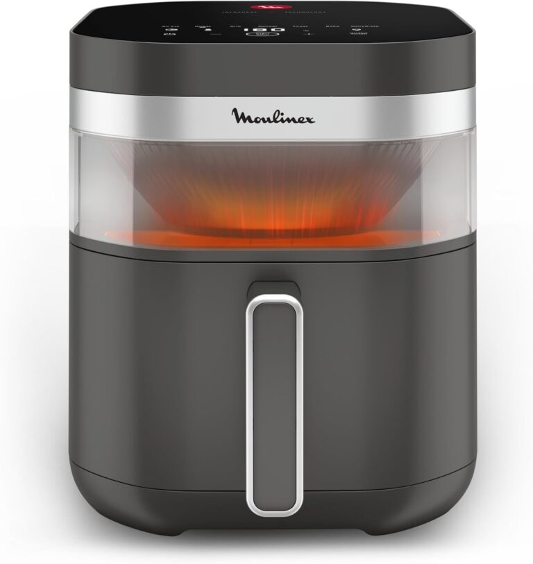 Moulinex lance sa friteuse à air Easy Fry Infrared 7L avec technologie infrarouge exclusive.