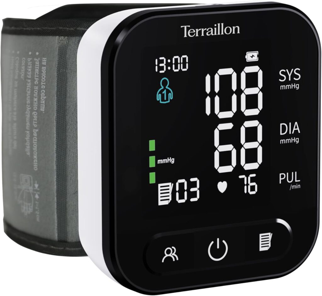 TERRAILLON lance le moniteur de pression artérielle TENSIO WRIST TP251 avec fonctionnalités avancées.
