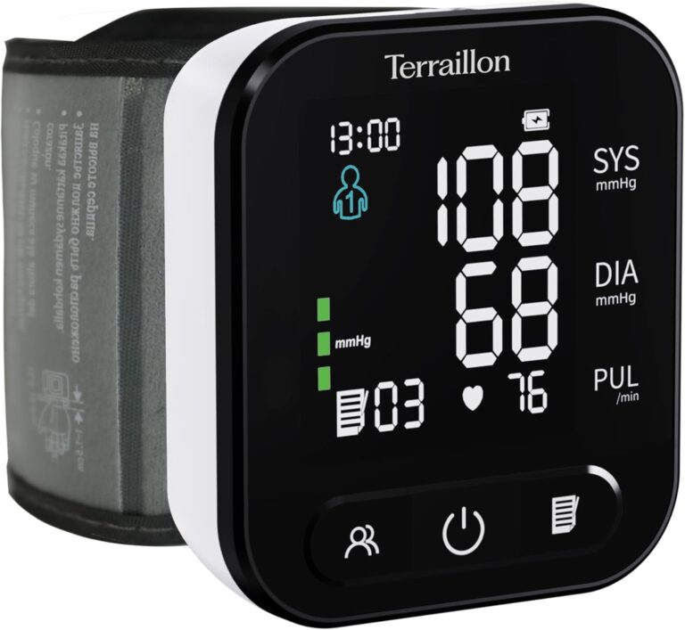 TERRAILLON lance le moniteur de pression artérielle TENSIO WRIST TP251 avec fonctionnalités avancées.
