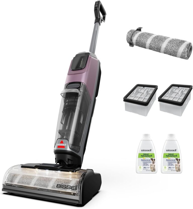 BISSELL CrossWave OmniForce EdgeFind : Aspirateur sans fil multi-surface avec détection des poils d’animaux