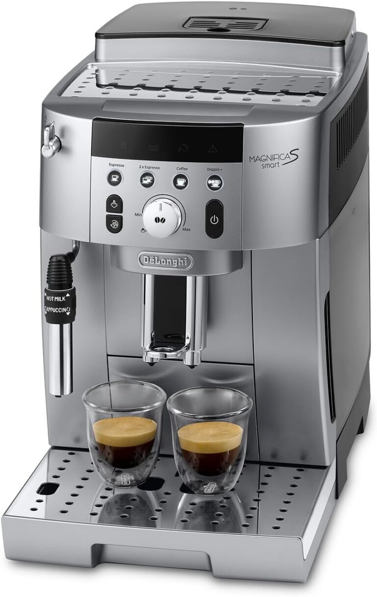 De’Longhi Magnifica S Smart ECAM250 : Machine à café automatique avec mousseur à lait compacte