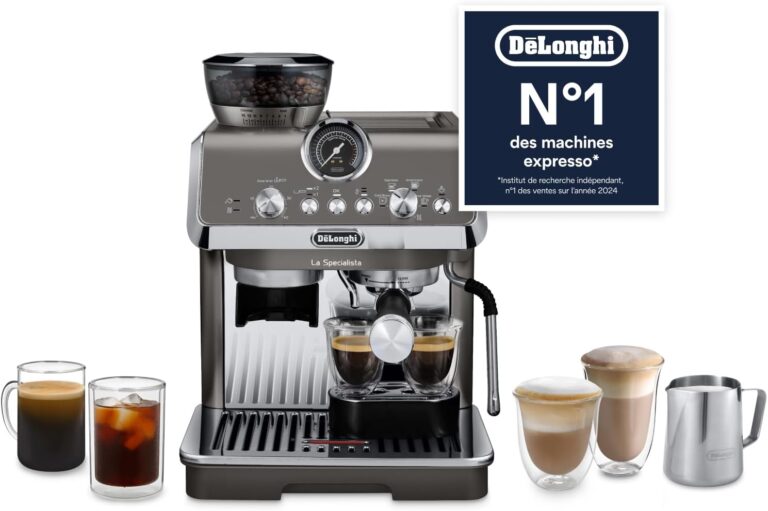 De’Longhi lance la machine à café La Specialista Arte Evo avec fonction cold brew et kit barista.