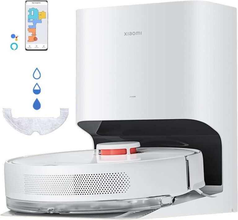 XIAOMI présente son aspirateur robot X10 avec collecte de poussière automatique et nettoyage 2-en-1.
