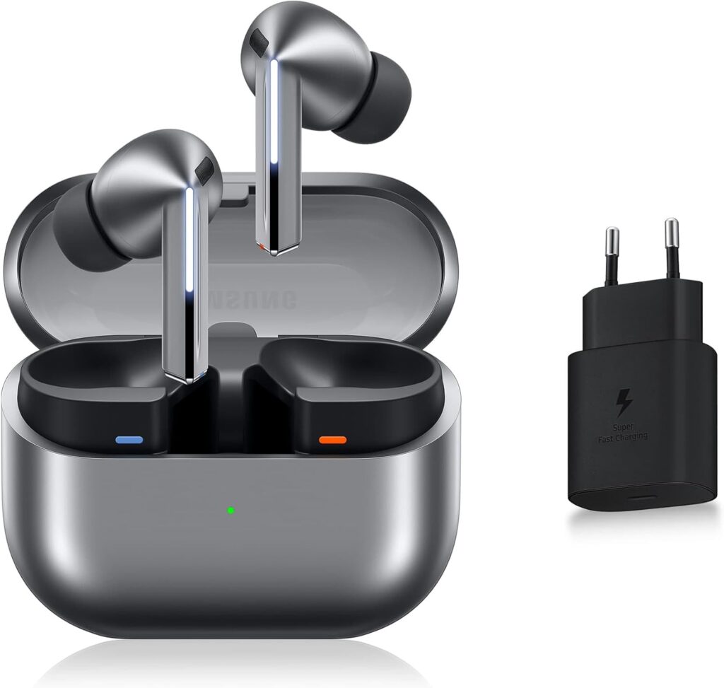 Samsung Galaxy Buds3 Pro : écouteurs sans fil avec ANC et audio 360, dispo sur Amazon France.