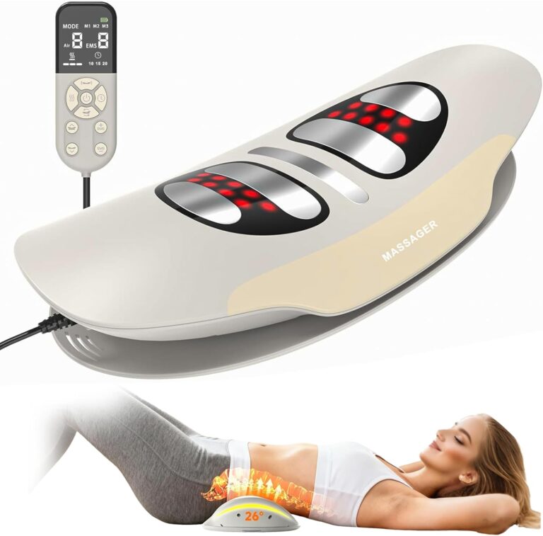Lancement d’un masseur lombaire électrique 4 en 1 à 8 niveaux de thérapie par électrostimulation.