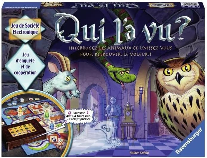 Ravensburger : Le jeu de société collaboratif « Who saw it? » pour 2 à 4 joueurs dès 6 ans