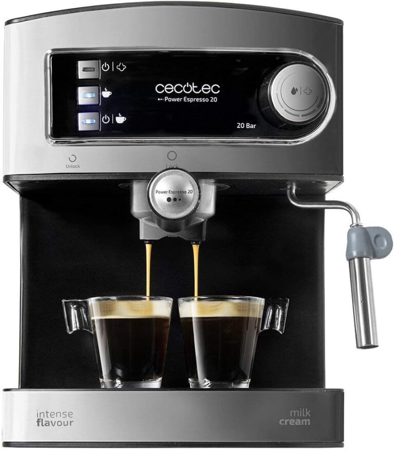 Cecotec lance la machine à café Express Power Espresso 20 Barista Pro avec deux thermoblocks.