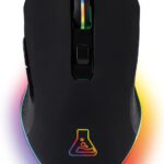 The G-Lab présente la souris gamer Kult Helium USB avec capteur optique 800 à 6400 DPI.