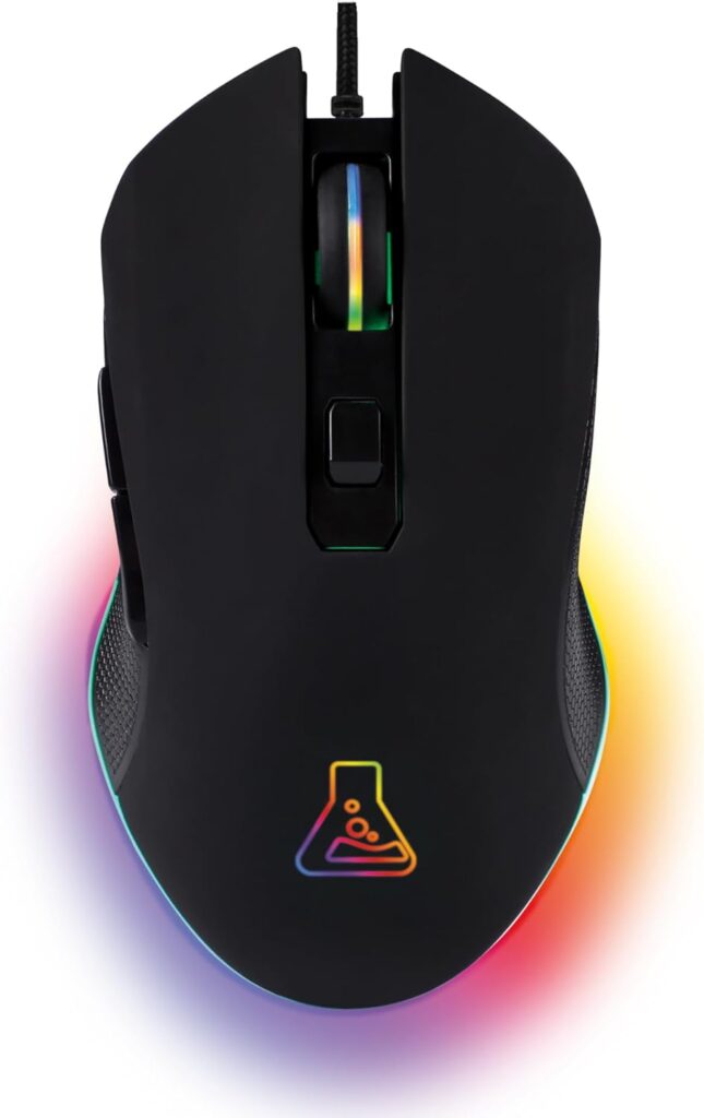 The G-Lab présente la souris gamer Kult Helium USB avec capteur optique 800 à 6400 DPI.