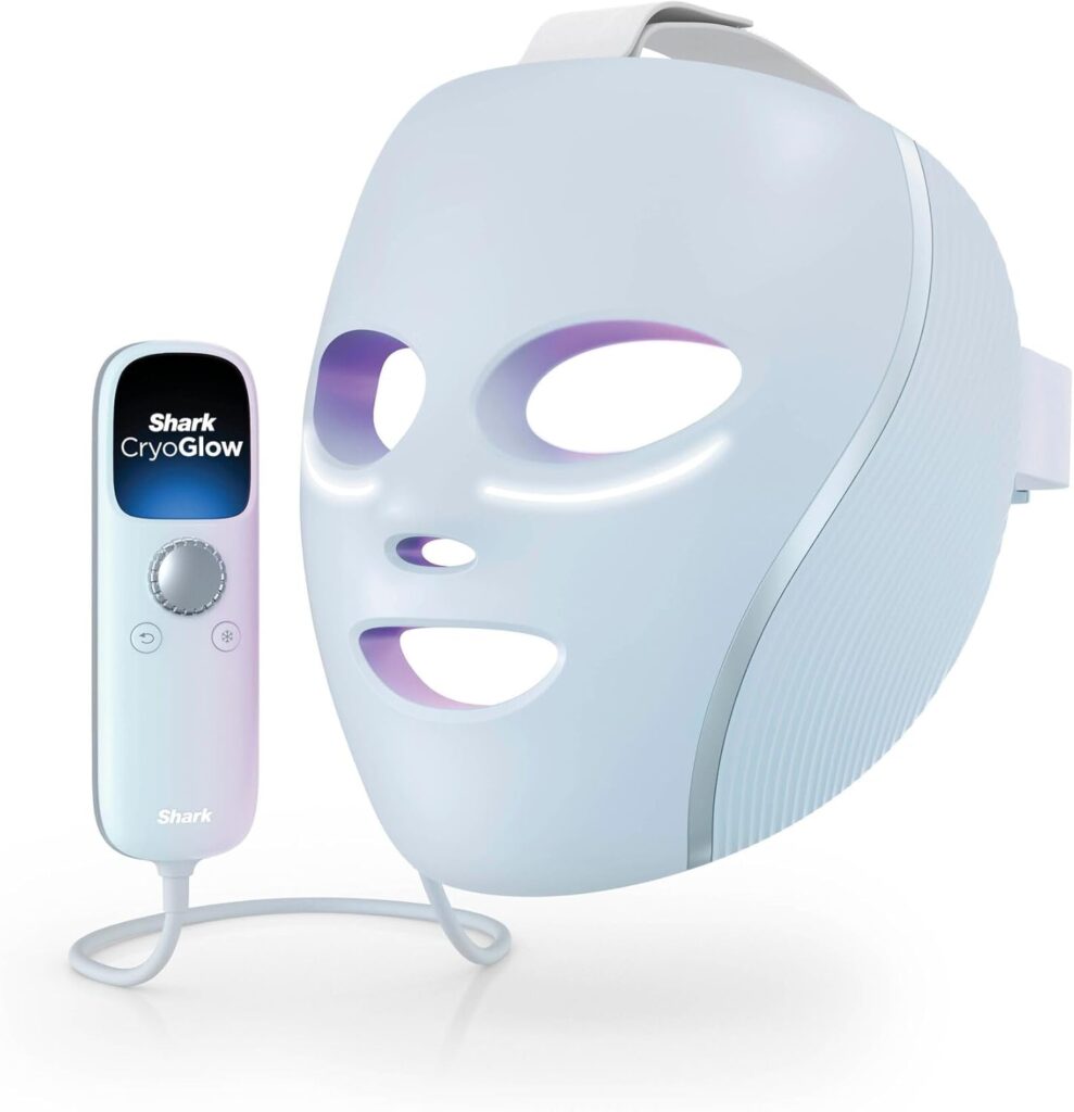 Masque LED Shark CryoGlow : Photothérapie et rafraîchissement pour le contour des yeux