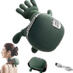 Massager 4D pour le cou : soulagement musculaire avec 3 réglages et 2 niveaux de chaleur.