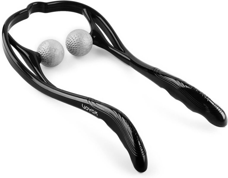 Massager cervical VOYOR avec point de pression pour soulager les douleurs musculaires au bureau.