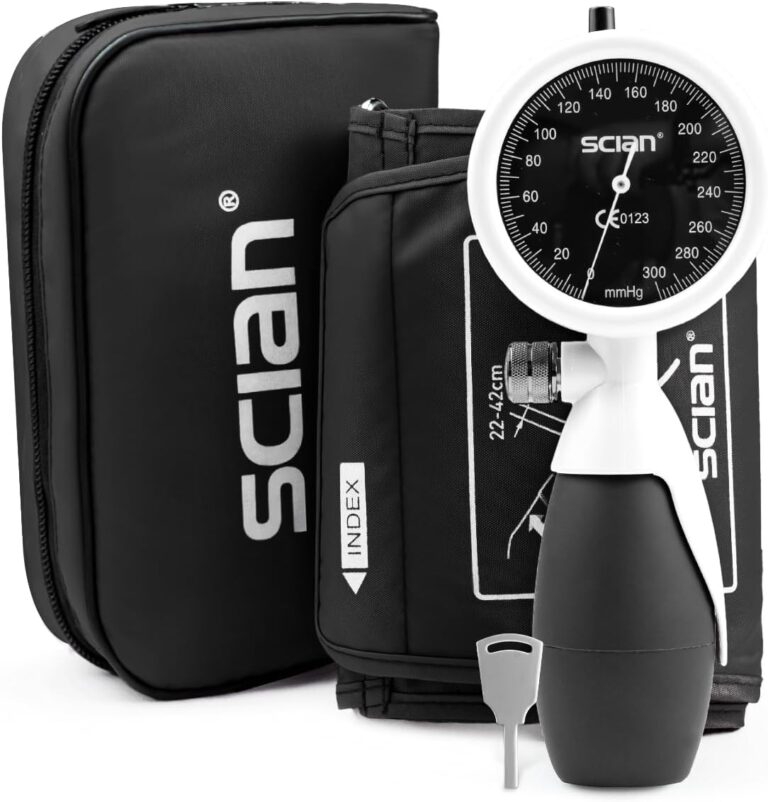 Moniteur de tension artérielle Aneroid avec brassard européen pour professionnels de santé et seniors