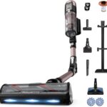 Rowenta lance son aspirateur sans fil X-Force Flex 16.60 Animal Aqua en noir et cuivre.