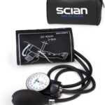 Moniteur de pression artérielle SCIAN sans bras avec armband universel pour soignants et adultes.